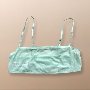 Out From Under Urban Outfitters Mint Lace Bralette Hearts M